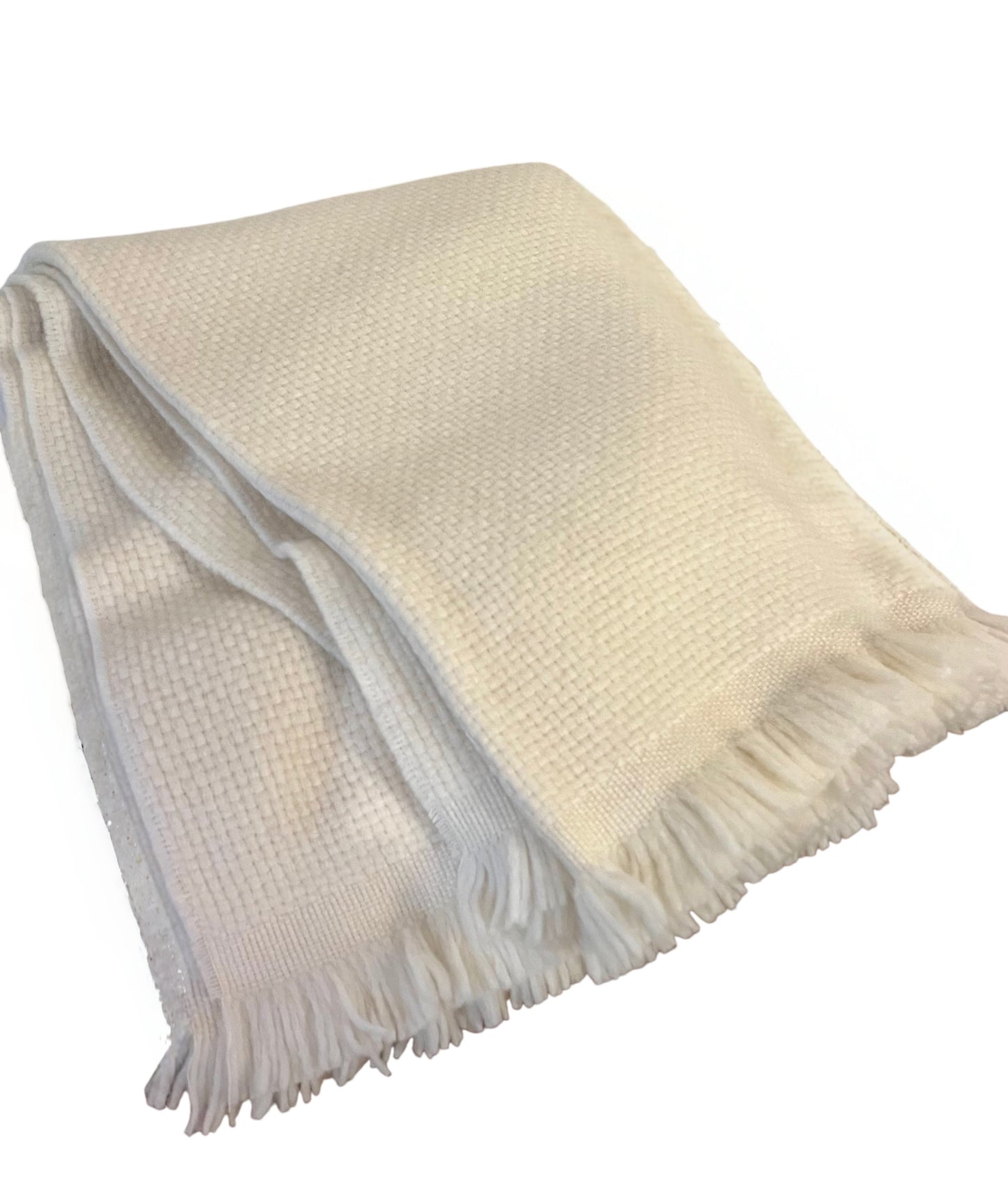 Alpaca Throw, cream