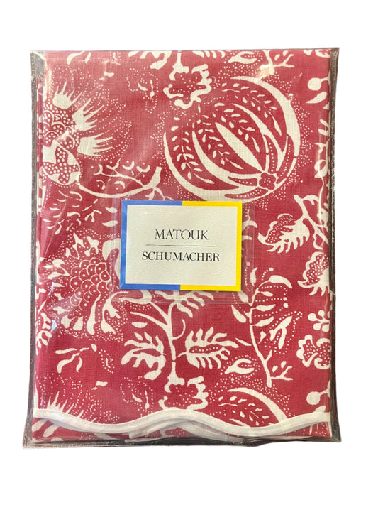 Granada Guest Towel, scarlet