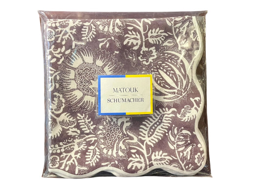 Granada set of 4 napkins, thistle