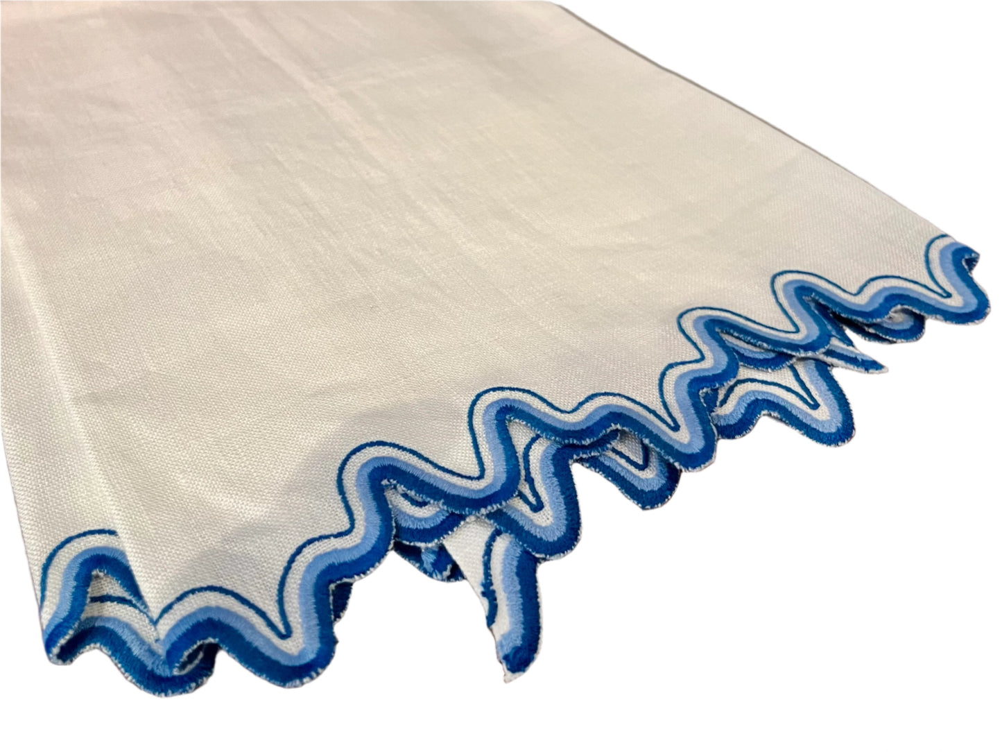 Waves Guest Towel, aquarius