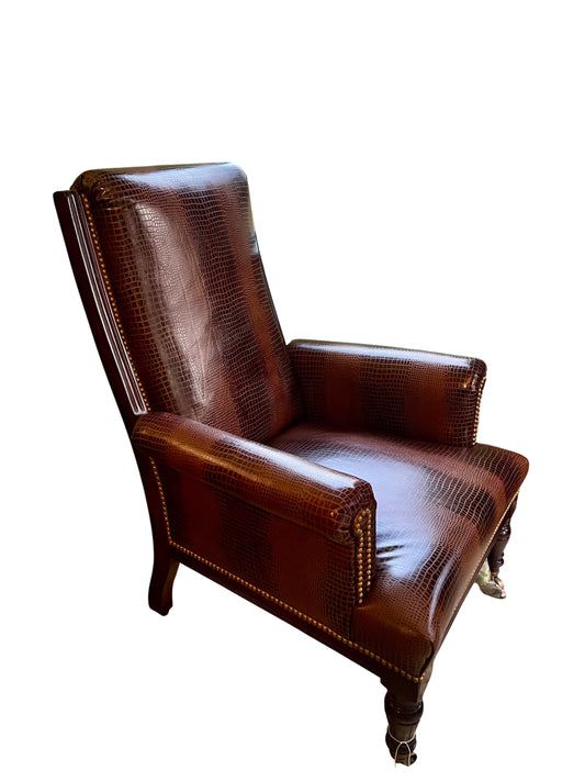 Leather Accent Chair