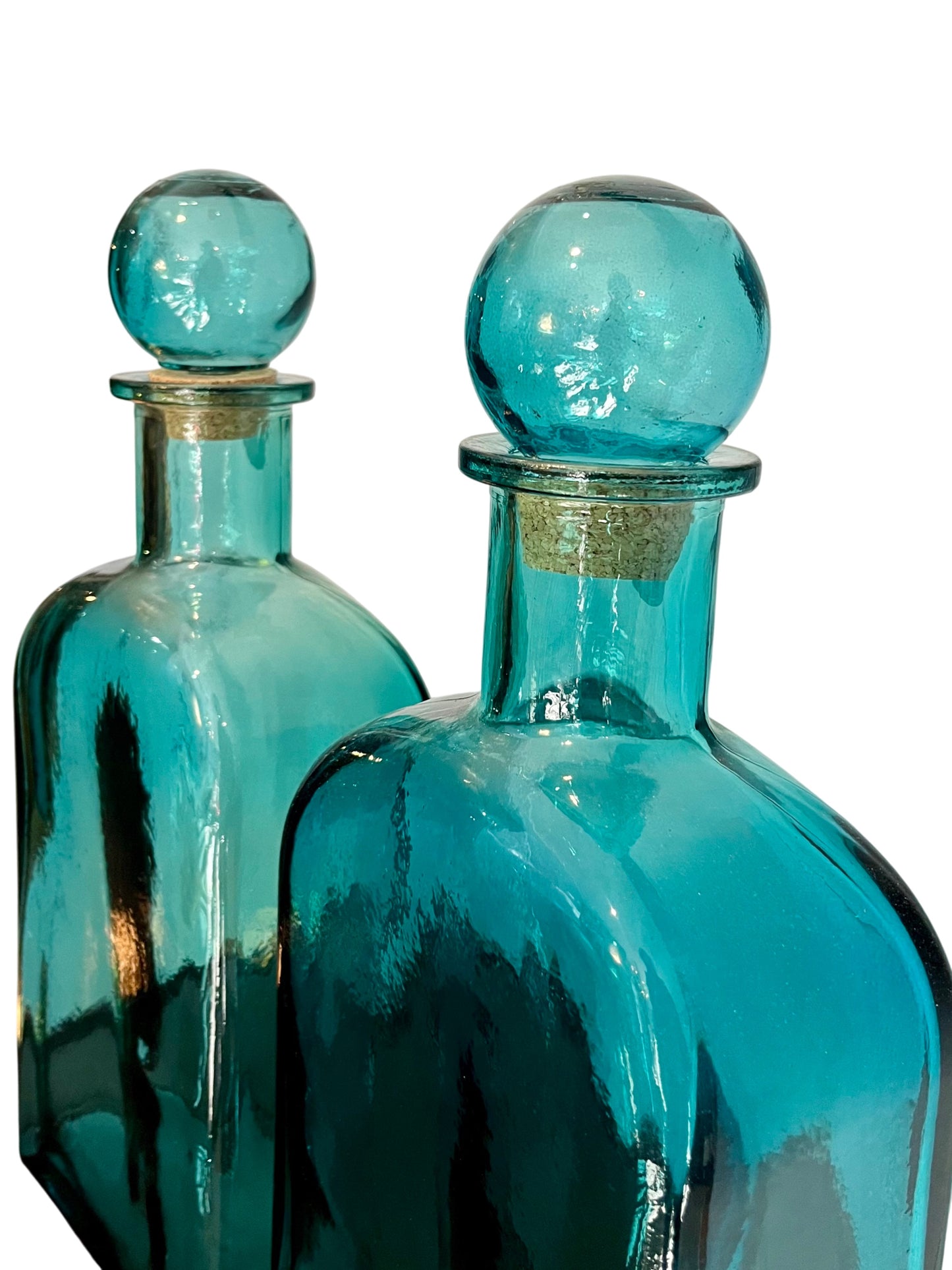 Blue Glass Bottle