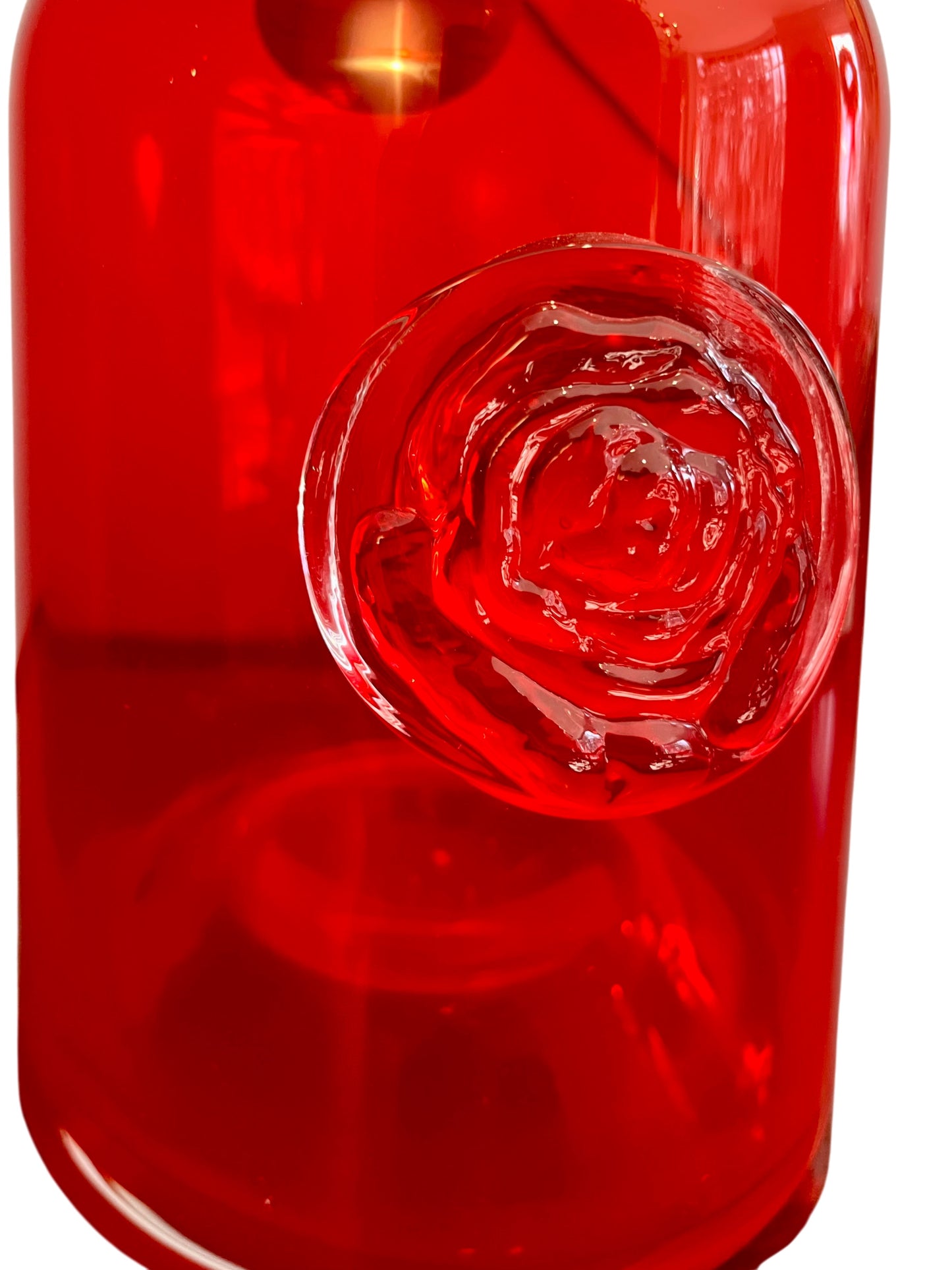 Flower Bottle, red