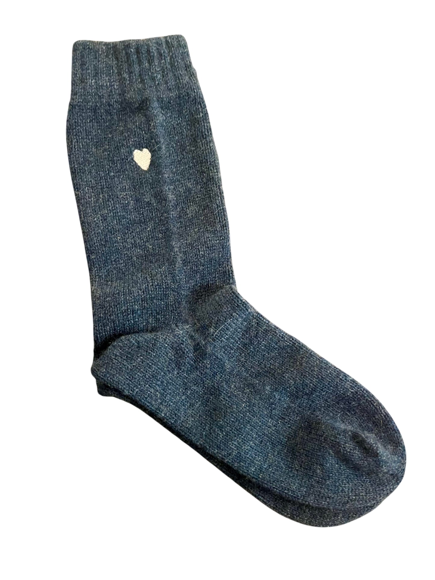 Heart Sleeping Socks, midnight