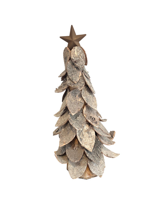 Decorative Birch Christmas Tree