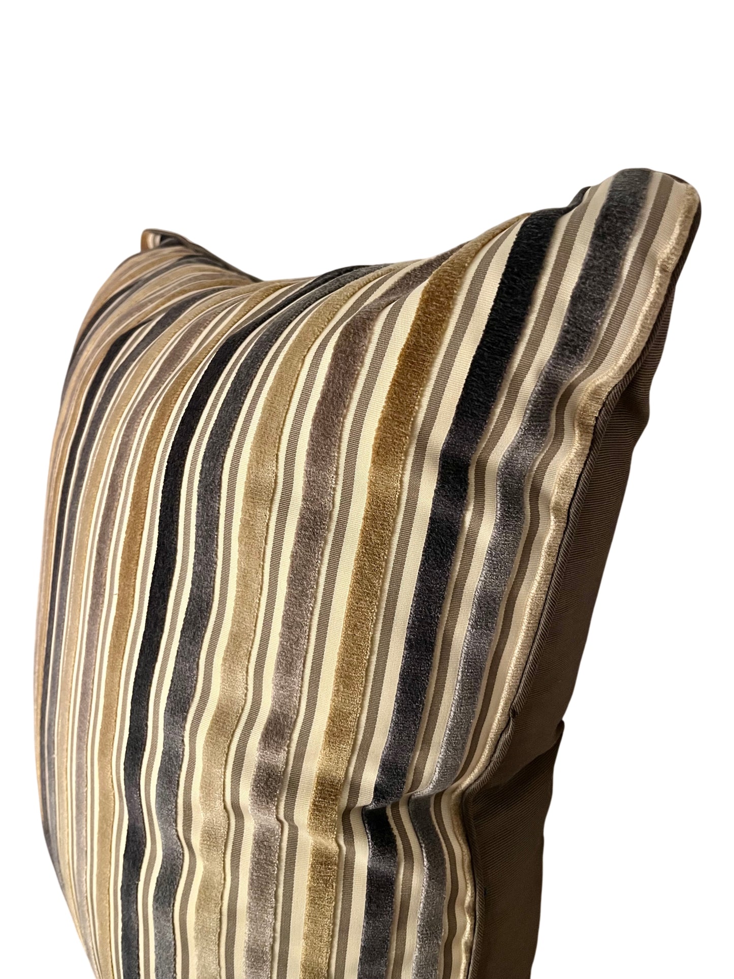 Velvet Stripe Pillow