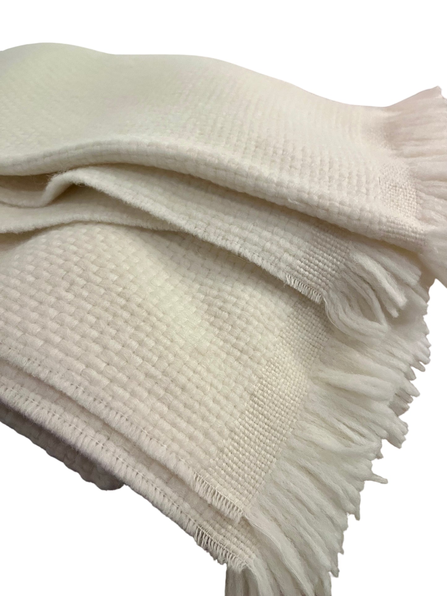 Alpaca Throw, cream