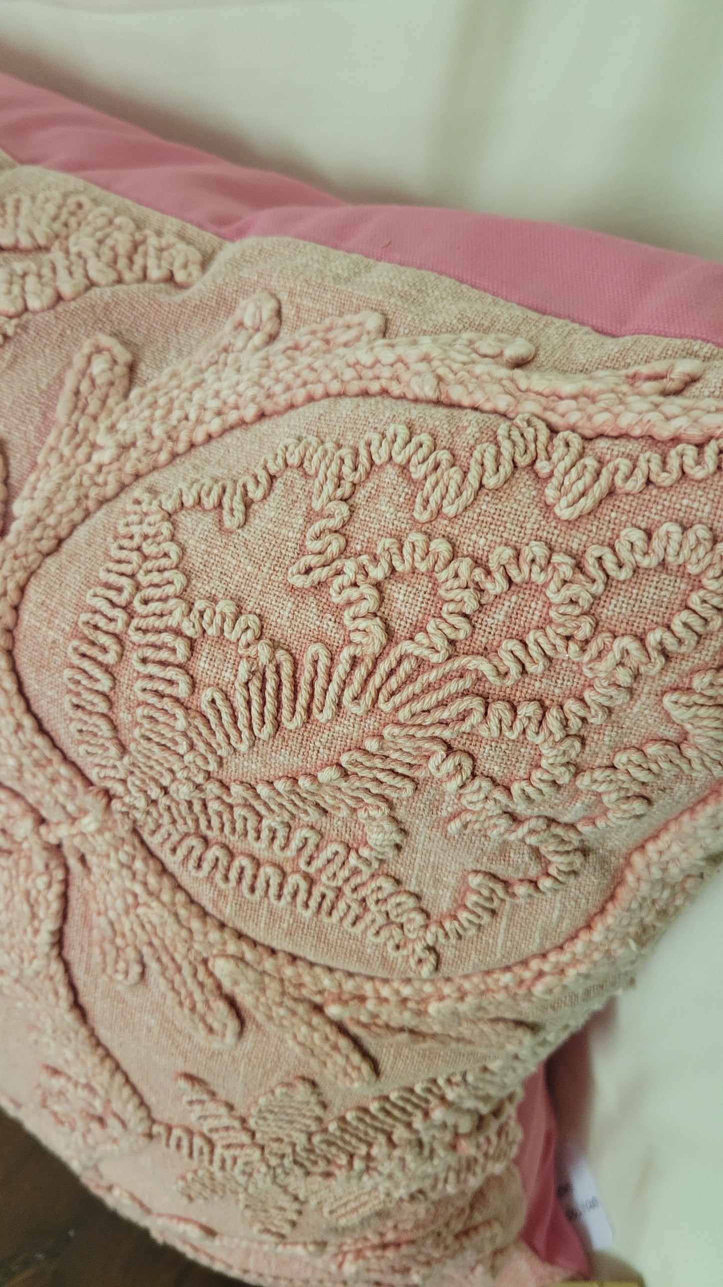 Pink Medalion Pillow