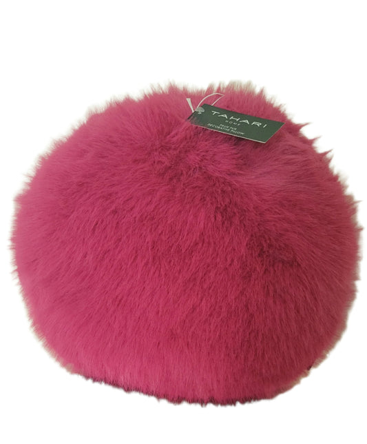 Round pillow, pink