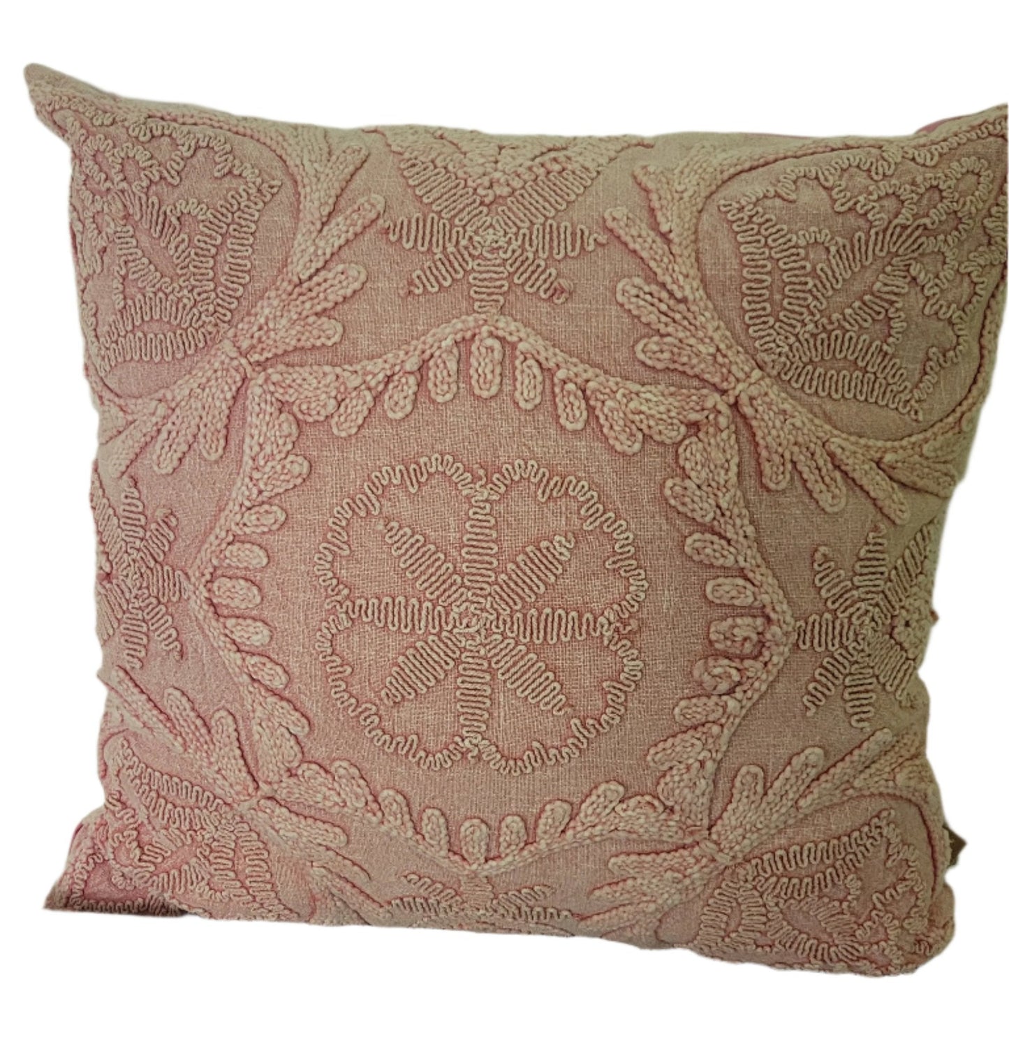 Pink Medalion Pillow